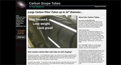 Desktop Screenshot of carbonscopetubes.com